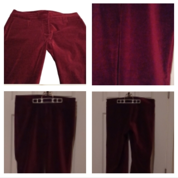 💫Elegant Burgundy Pants - Picture 1 of 12